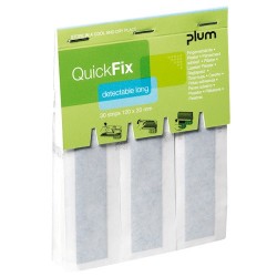 QuickFix® náhradní balení dlouhých detekovatelných náplastí
