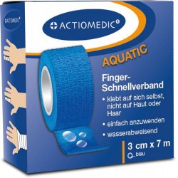 ACTIOMEDIC® AQUATIC rychloobvaz, modrý, samolepicí
